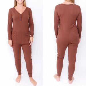 Smash + Tess Wednesday Romper Brown